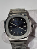 Seiko MOD automata karóra, acél, sötétkék számlap, 41 mm, NH34 | Midnight