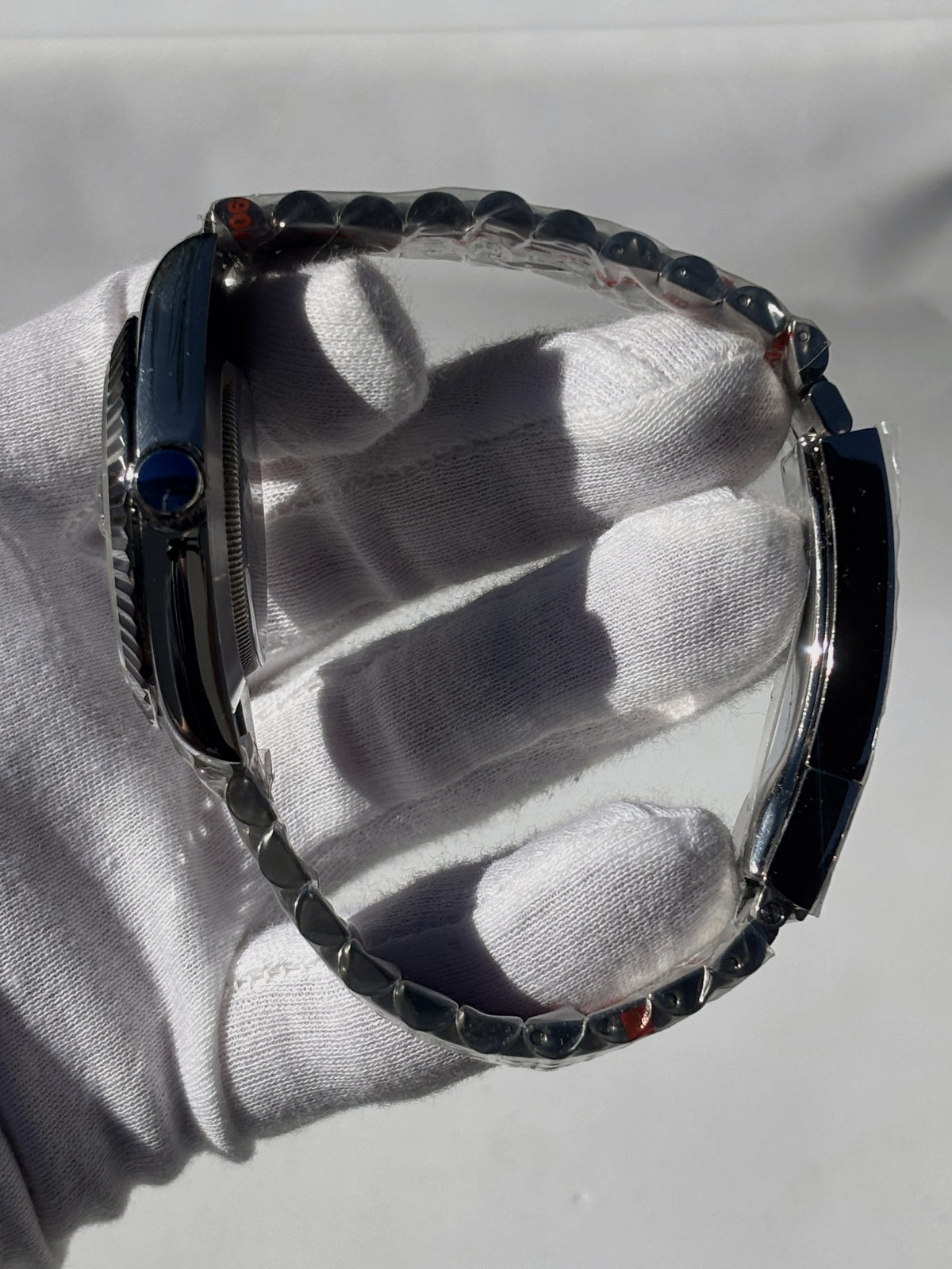 Seiko MOD automata karóra, acél, sötét számlap, gyűrűs számlap, 39 mm, NH34 | Eclipse