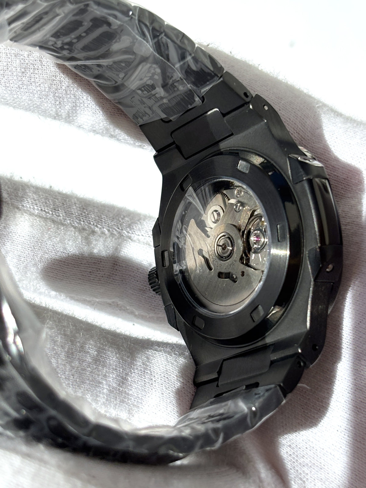 Seiko MOD automata karóra, fekete PVD, fekete számlap, 41 mm, NH34 | Carbon