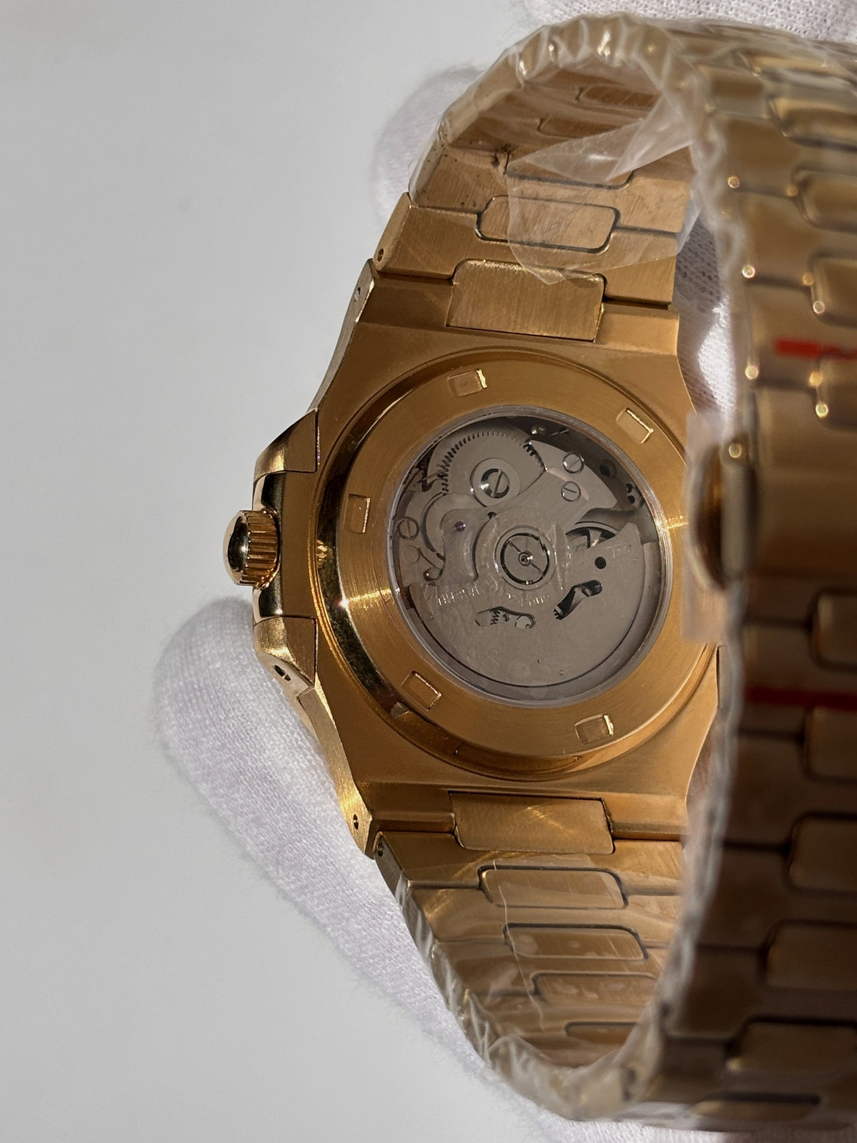 Seiko MOD automata karóra, arany, fekete számlap, 40 mm, NH34 | Golden Hour