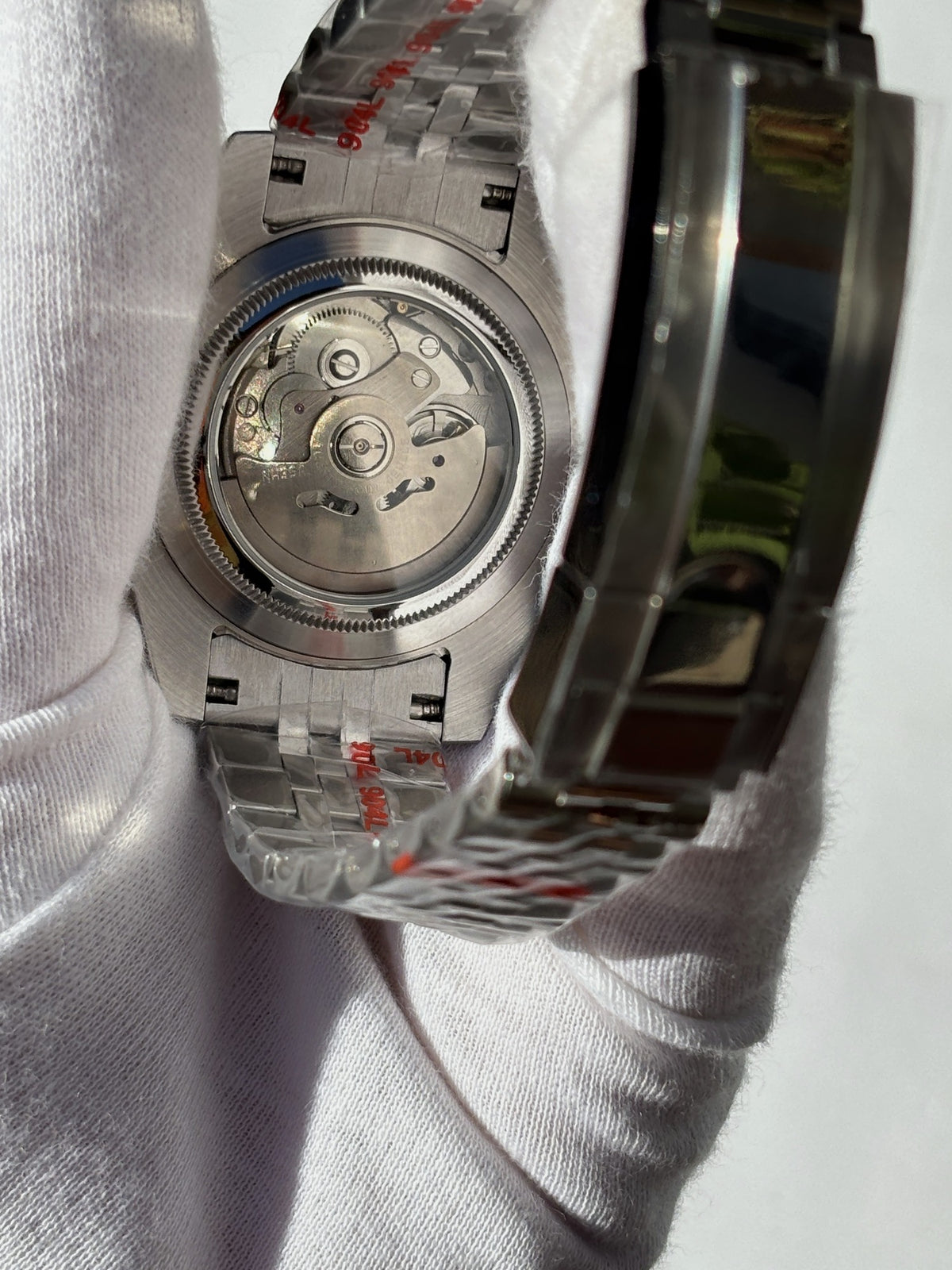 Seiko MOD GMT automata karóra, acél, fekete számlap, kék-fekete lünetta, 40 mm, NH34 | Dusk