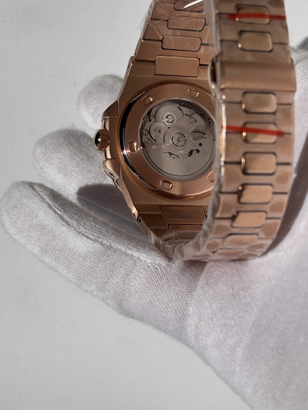 Seiko MOD automata karóra, rose gold, barna számlap, 41 mm, NH34 | Cocoa