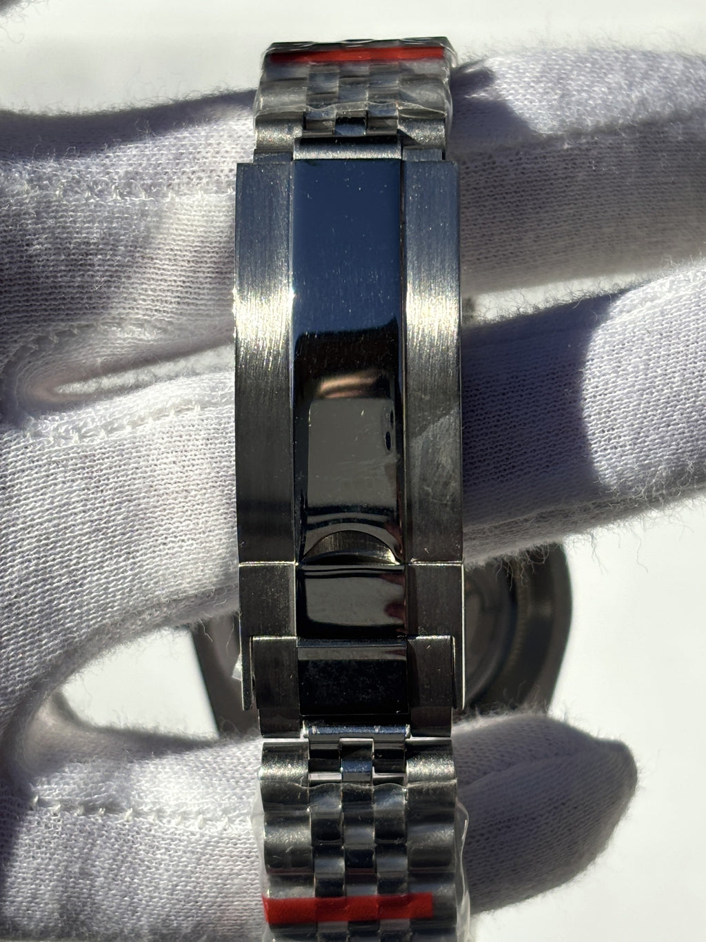 Seiko MOD automata karóra, acél, fekete számlap, pálcajelölők, 40 mm, NH34 | Jet