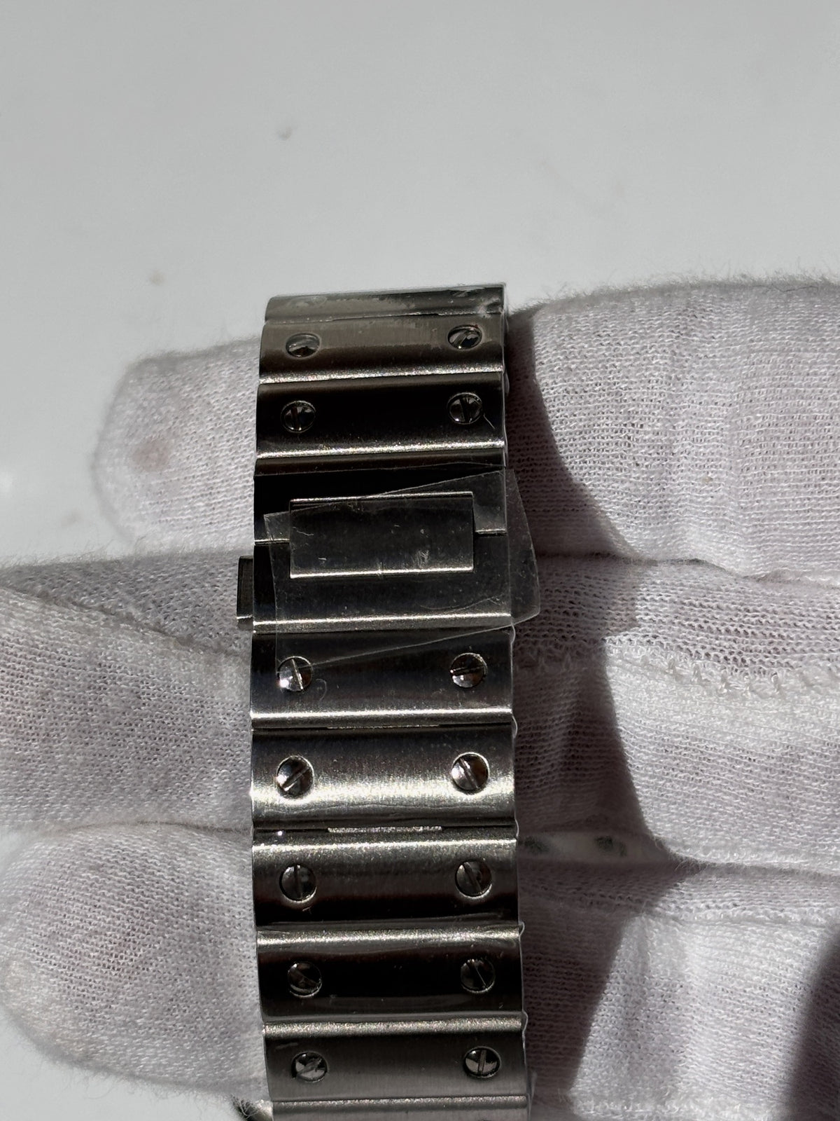 Seiko MOD automata karóra, acél, fehér számlap, piros graffiti felirat, 38 mm, NH34 | Rebel