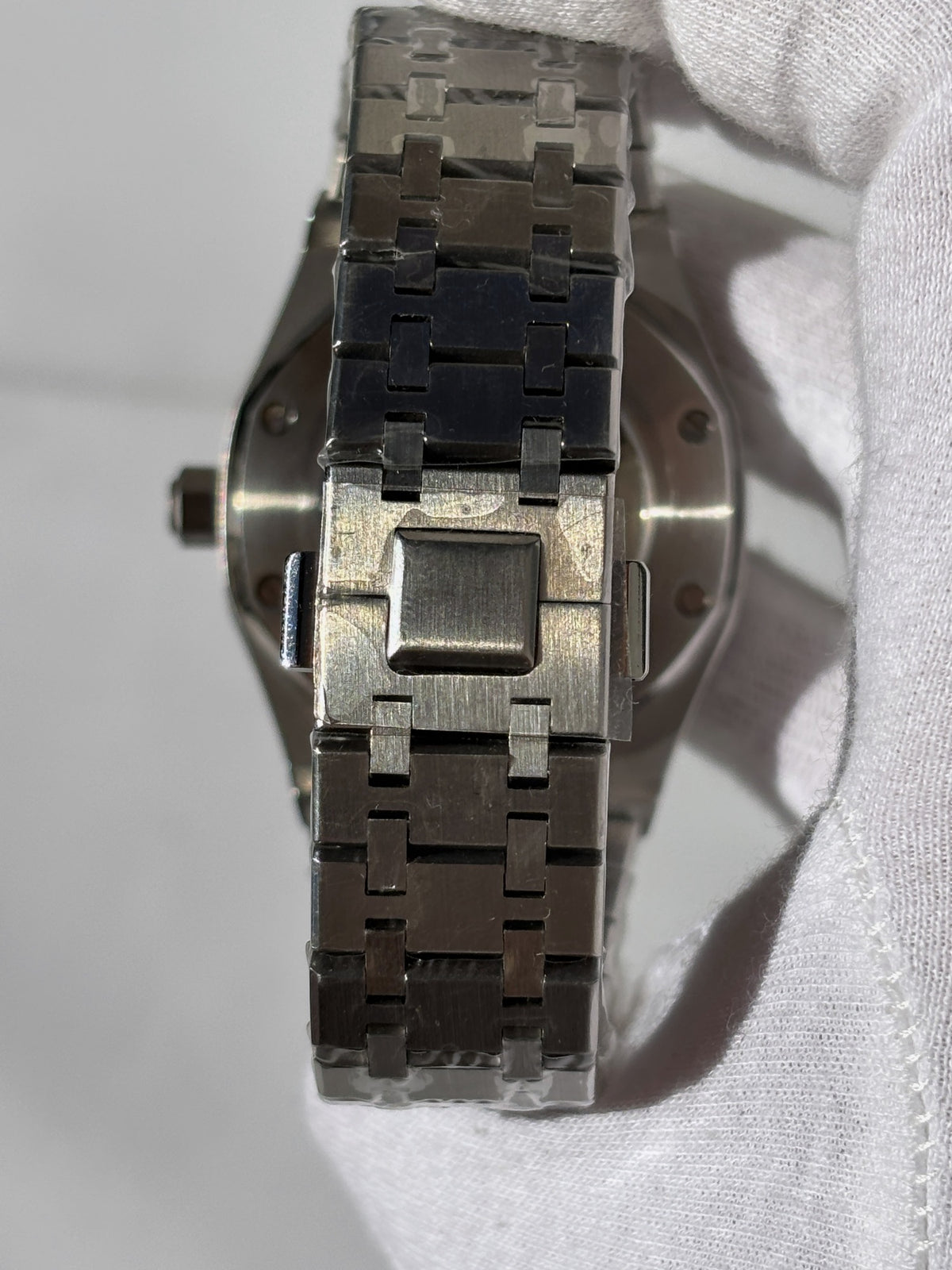 Seiko MOD automata karóra, acél, sötétkék számlap, 41 mm, NH34 | Navy