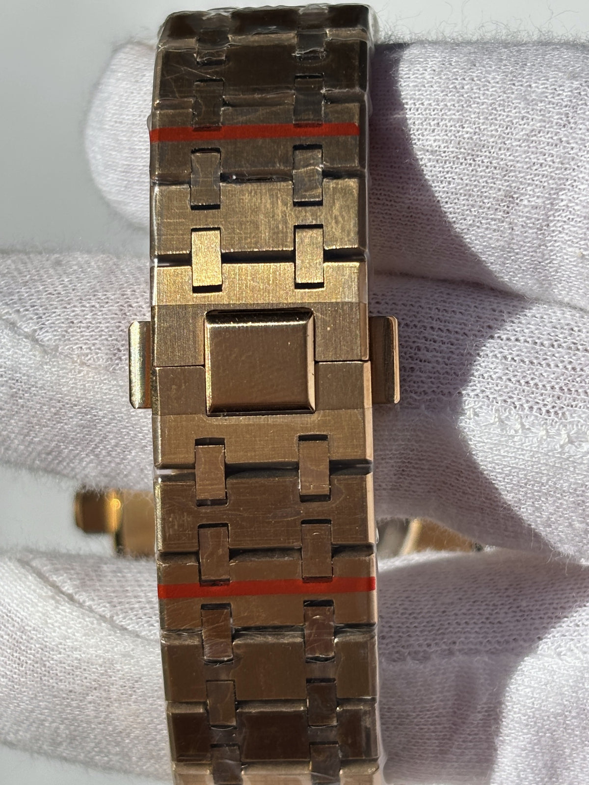 Seiko MOD automata karóra, arany, fekete számlap, 41 mm, NH34 | Sunrise