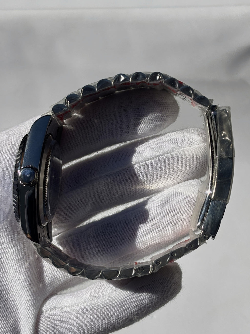 Seiko MOD automata karóra, acél, kék számlap, napsugaras, 40 mm, NH34 | Cobalt