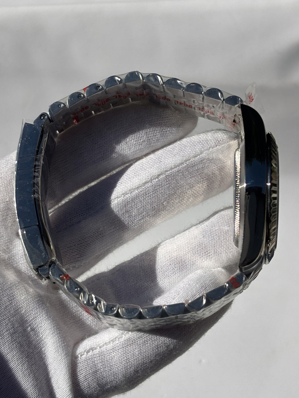 Seiko MOD automata karóra, acél, fekete számlap, arab írású számok, 39 mm, NH34 | Arabic Night